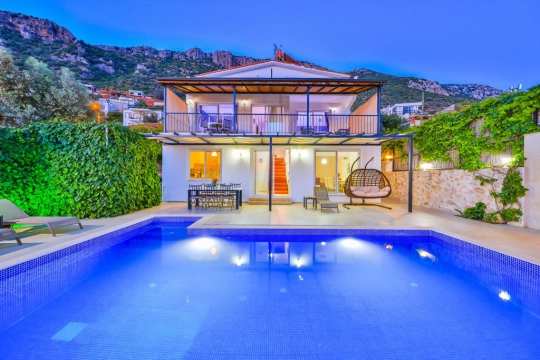 Villa Fulin - Antalya, Kaş, Kalkan / Merkez - Deniz manzaralı tatil villası
