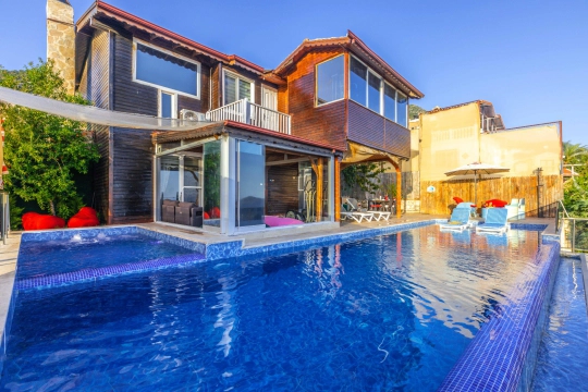 Villa Koku - Antalya, Kaş, Kalkan/ Akbel - Deniz manzaralı tatil villası