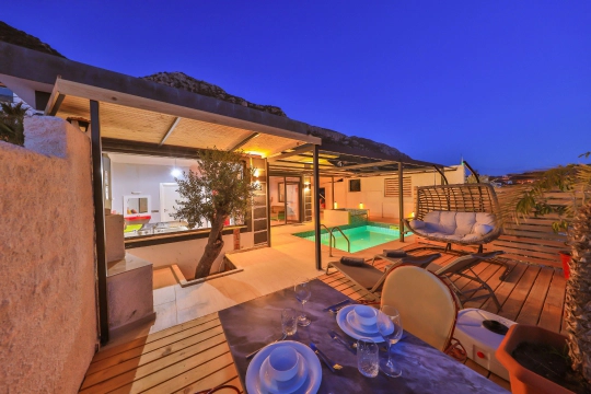 Villa Gesto 1 - Antalya, Kaş, Kalkan / Kördere - Deniz manzaralı tatil villası