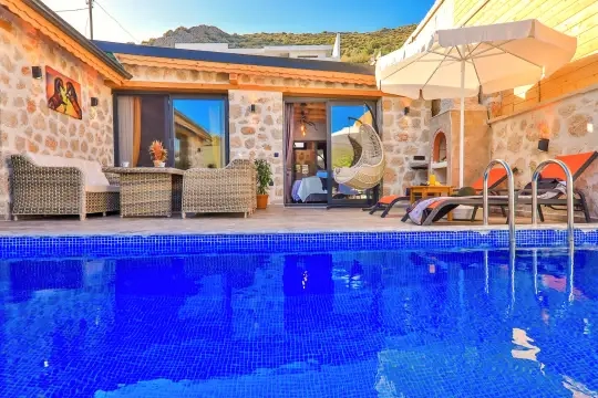 Villa Gökkaya - Antalya, Kaş, Kalkan / Yeşilköy - Deniz manzaralı tatil villası