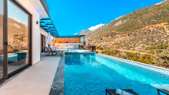 Villa Gülfidan - Antalya, Kaş, Kalkan / Kördere - Deniz manzaralı tatil villası