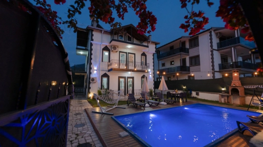 Villa Ilgın - Muğla, Fethiye, Karaçulha - Deniz manzaralı tatil villası