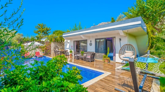 Villa Karan - Antalya, Kaş, Kalkan / Üzümlü - Deniz manzaralı tatil villası