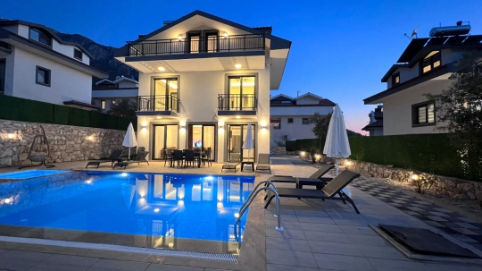 Villa Romantika - Muğla, Fethiye, Ovacık - Deniz manzaralı tatil villası