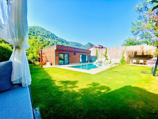 Villa Meşk 2 - Muğla, Fethiye, Göcek / İnlice - Deniz manzaralı tatil villası