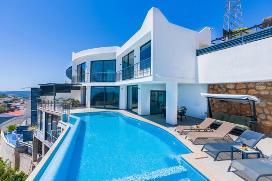 Villa Metecan - Antalya, Kaş, Kalkan/ Akbel - Deniz manzaralı tatil villası