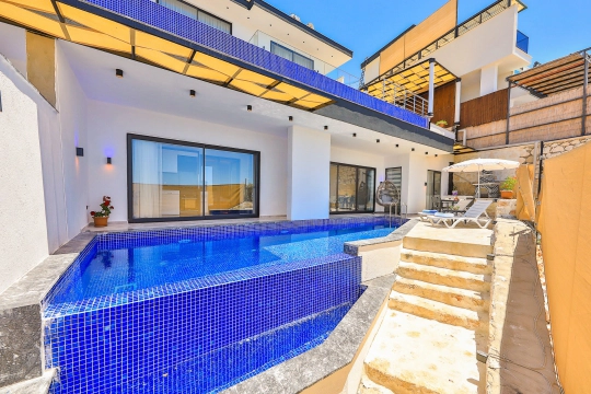 Villa Mine - Antalya, Kaş, Kalkan / Kördere - Deniz manzaralı tatil villası