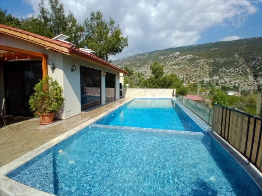 Villa May - Antalya, Kaş, kalkan / İslamlar - Deniz manzaralı tatil villası