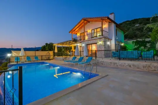 Villa Naz 1 - Antalya, Kaş, Kalkan / Sarıbelen - Villa fotoğrafı 3