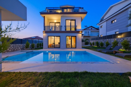 Villa Noura 6 - Muğla, Fethiye, Ovacık - Deniz manzaralı tatil villası