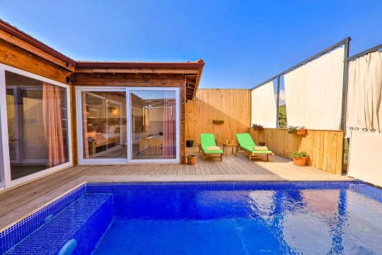 Villa Ocean Breeze 1 - Antalya, Kaş, Kalkan / Patara - Deniz manzaralı tatil villası