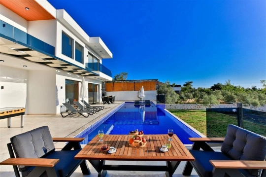 Villa Olivin - Antalya, Kaş, Kalkan / Üzümlü - Deniz manzaralı tatil villası
