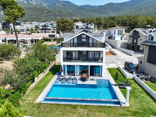 Villa Pandora G - Muğla, Fethiye, Hisarönü - Deniz manzaralı tatil villası