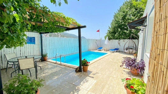 Villa Pare 1 - Antalya, Kaş, kalkan / İslamlar - Deniz manzaralı tatil villası