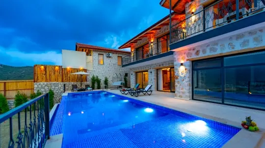 Villa Rustik 2 - Antalya, Kaş, Kalkan / Yeşilköy - Villa fotoğrafı 3