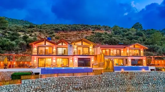 Villa Rustik 2 - Antalya, Kaş, Kalkan / Yeşilköy - Villa fotoğrafı 4