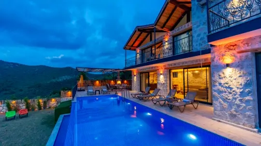 Villa Rustik 1 - Antalya, Kaş, Kalkan / Yeşilköy - Villa fotoğrafı 4