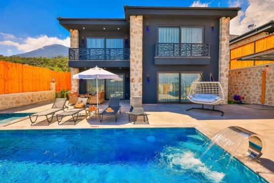 Villa Sarcan 4 - Muğla, Fethiye, Seydikemer - Deniz manzaralı tatil villası