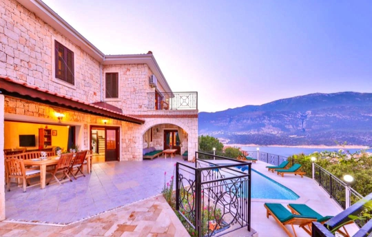 Villa Selvia - Antalya, Kaş, Çukurbağ kiralık villa
