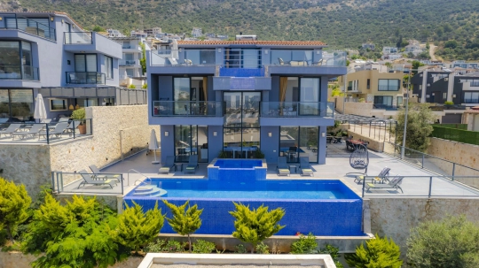 Villa Seray - Antalya, Kaş, Kalkan / Kızıltaş - Deniz manzaralı tatil villası