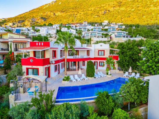 Villa Seraye - Antalya, Kaş, Kalkan / Kızıltaş - Deniz manzaralı tatil villası