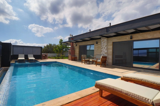 Villa Serender - Antalya, Kaş, kalkan / Çavdır - Deniz manzaralı tatil villası