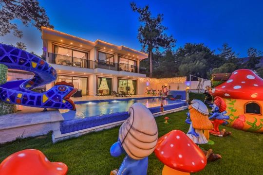 Villa Şirine - Antalya, Kaş, kalkan / İslamlar - Deniz manzaralı tatil villası