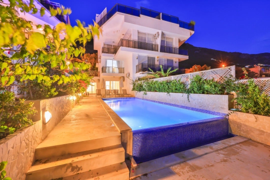 Villa Sultan 6 - Antalya, Kaş, Kalkan / Kızıltaş - Deniz manzaralı tatil villası
