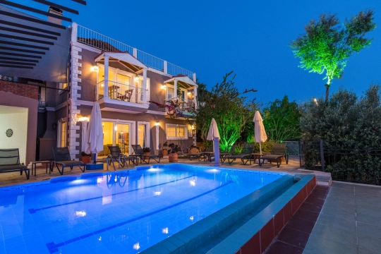Villa Tulpi - Antalya, Kaş, Kalkan / Kördere - Deniz manzaralı tatil villası