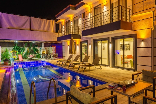 Villa Tuna Patara 1 - Antalya, Kaş, Kalkan / Patara - Deniz manzaralı tatil villası