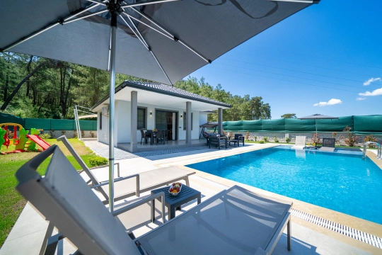 Villa Nerissa 2 - Muğla, Fethiye, Göcek / İnlice - Deniz manzaralı tatil villası