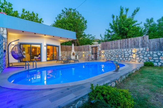 Villa Edge - Antalya, Kaş, Kalkan / Üzümlü - Deniz manzaralı tatil villası