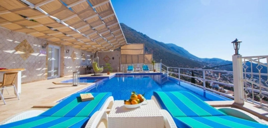 Villa Yıldız - Antalya, Kaş, Kalkan/ Akbel - Deniz manzaralı tatil villası