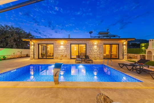 Villa Vale - Antalya, Kaş, Bayındır - Deniz manzaralı tatil villası
