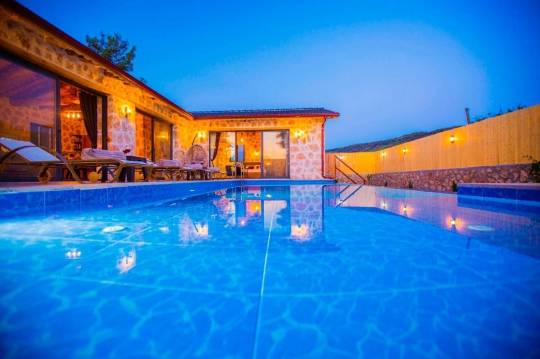 Villa Yummy - Antalya, Kaş, Kalkan / Sarıbelen - Deniz manzaralı tatil villası