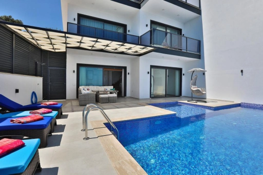 Villa Zara - Antalya, Kaş, Kalkan / Kördere - Deniz manzaralı tatil villası