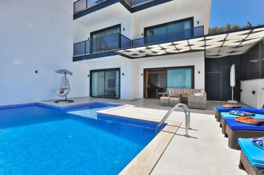 Villa Zara Duo - Antalya, Kaş, Kalkan / Kördere - Deniz manzaralı tatil villası
