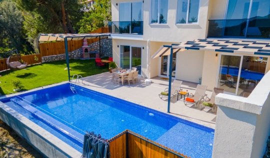Villa Zens - Antalya, Kaş, kalkan / İslamlar - Deniz manzaralı tatil villası