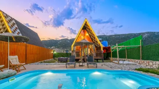Bungalov 1097 - Antalya, Kaş, Kalkan / Sarıbelen - Villa fotoğrafı 4