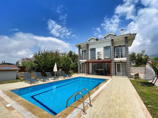 Villa Zez C - Muğla, Fethiye, Hisarönü - Deniz manzaralı tatil villası