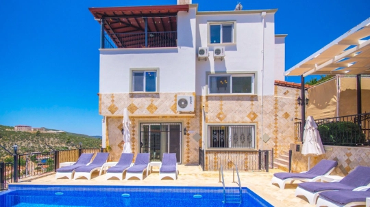 Villa Zirve - Antalya, Kaş, Kalkan/ Akbel - Deniz manzaralı tatil villası