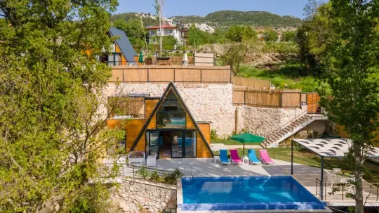 Bungalov 1018 - Antalya, Kaş, Kalkan / Sarıbelen - Villa fotoğrafı 2