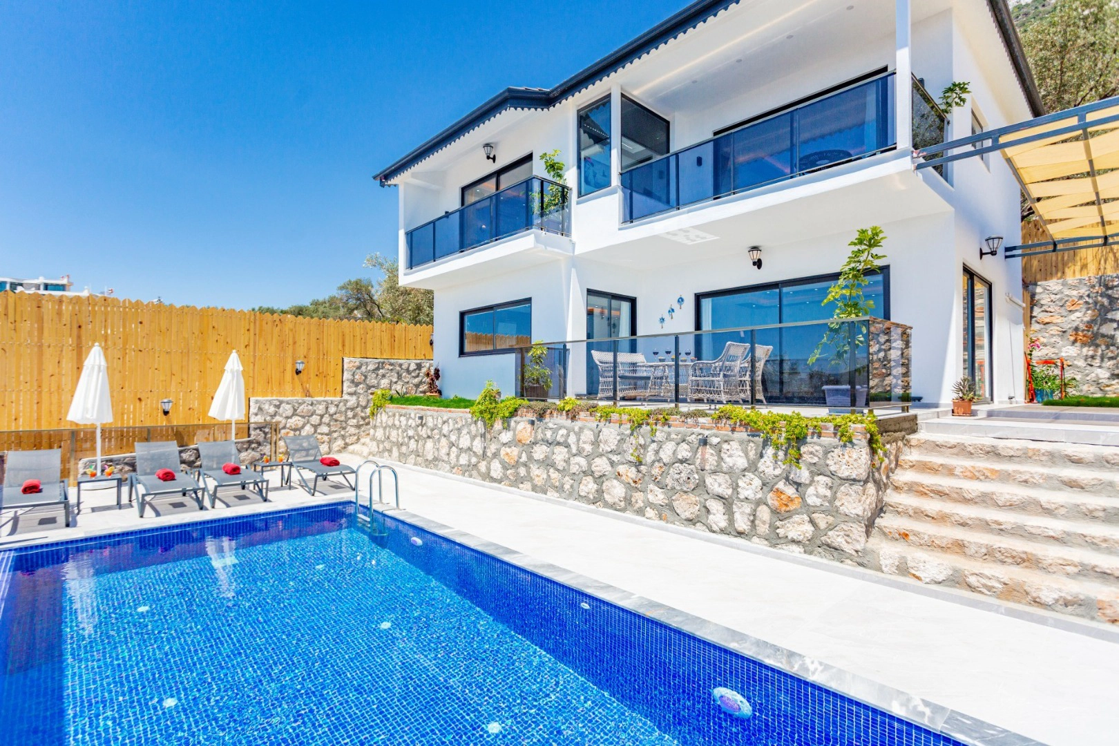 Villa Baybars - Antalya, Kaş, Kalkan/ Akbel - Ana villa fotoğrafı