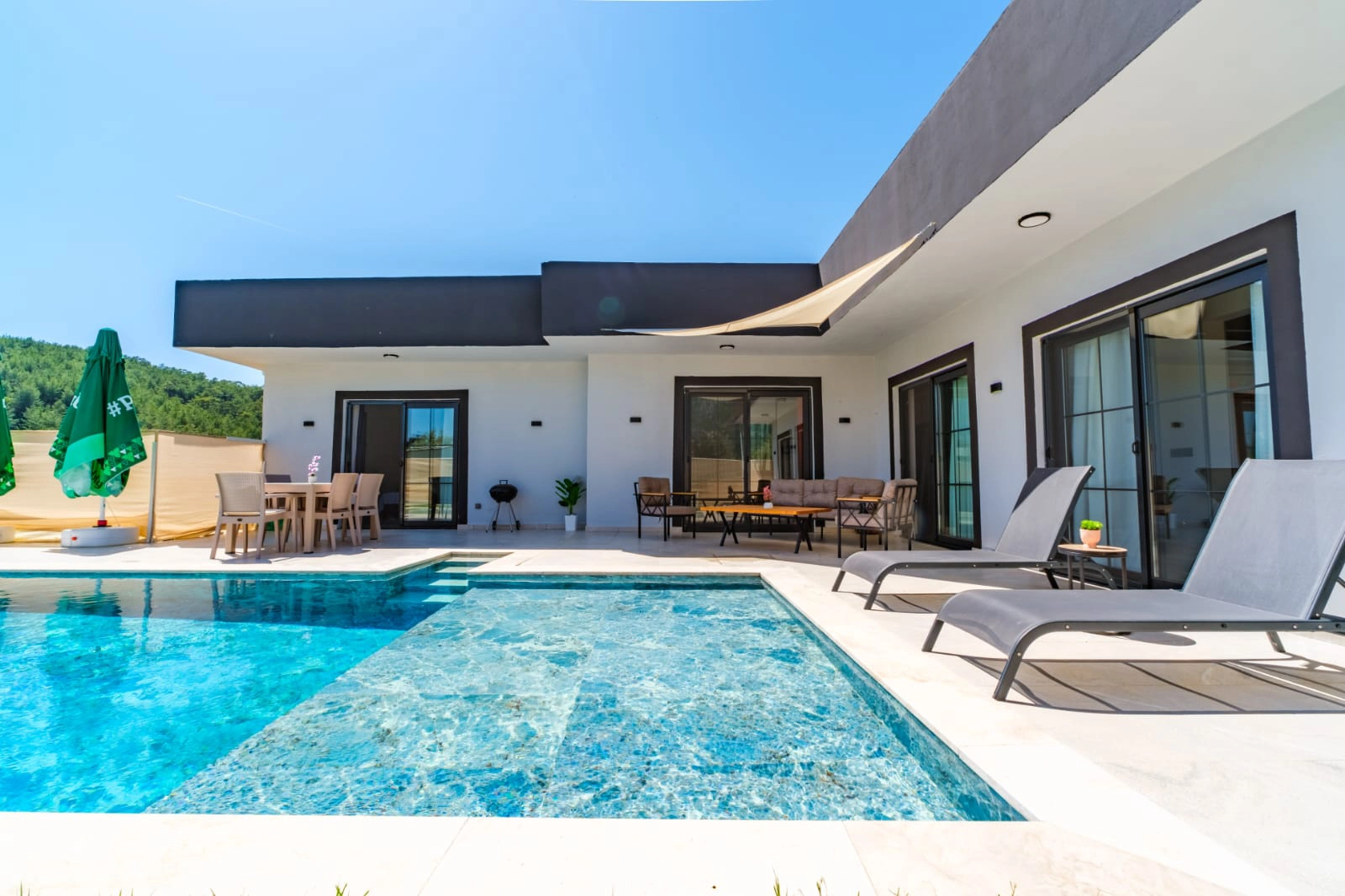 Villa Grey - Muğla, Fethiye, Yeşilüzümlü - Ana villa fotoğrafı