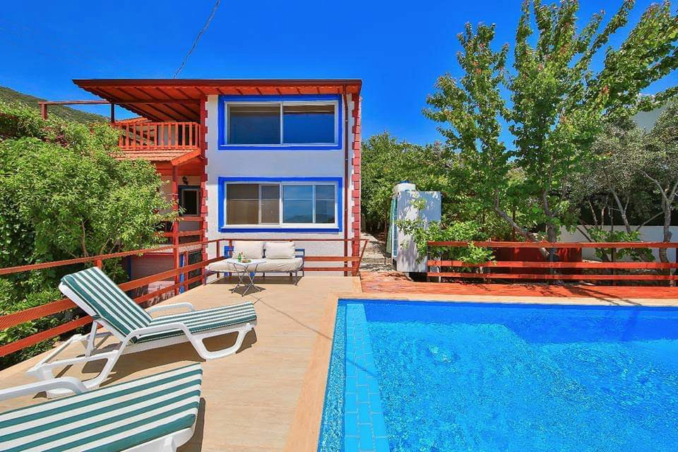 Villa Hermosa 1 - Antalya, Kaş, Çukurbağ - Ana villa fotoğrafı