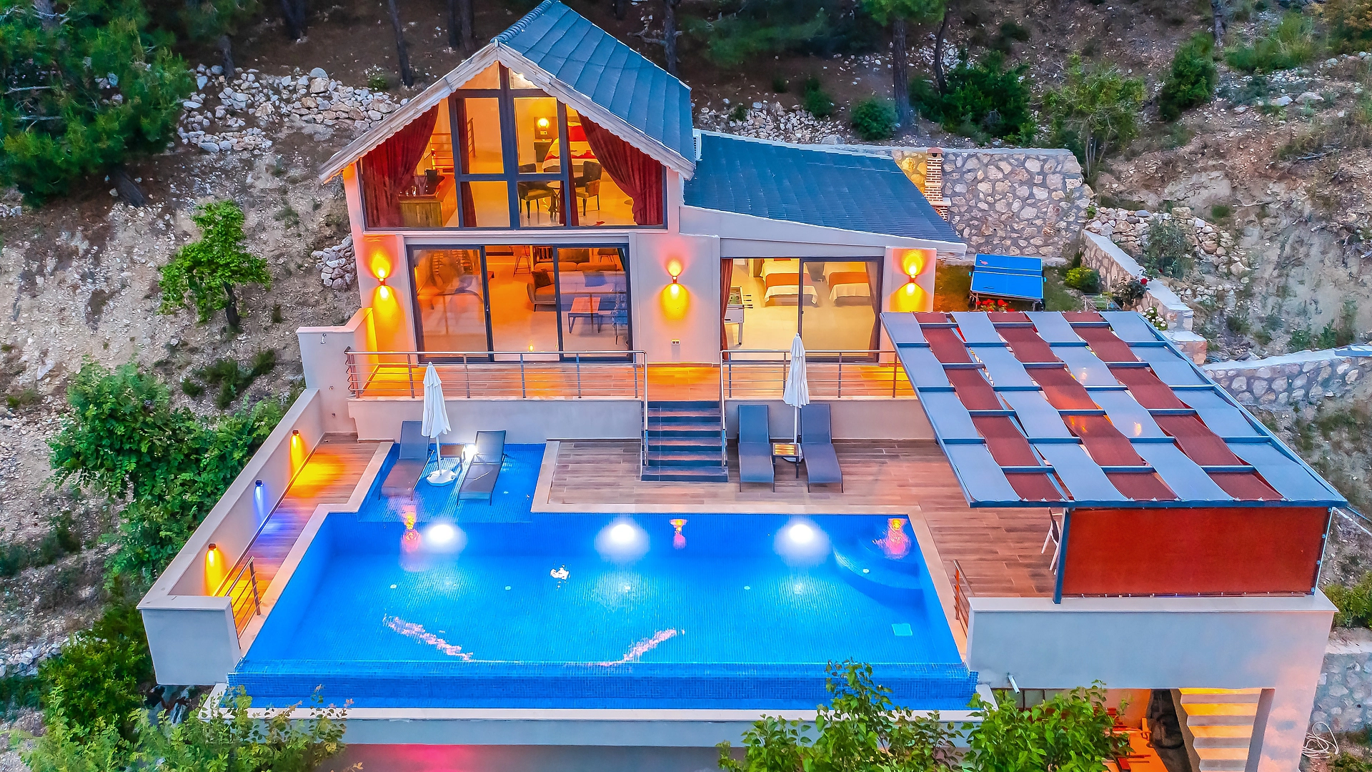 Villa Lira - Antalya, Kaş, kalkan / İslamlar - Ana villa fotoğrafı