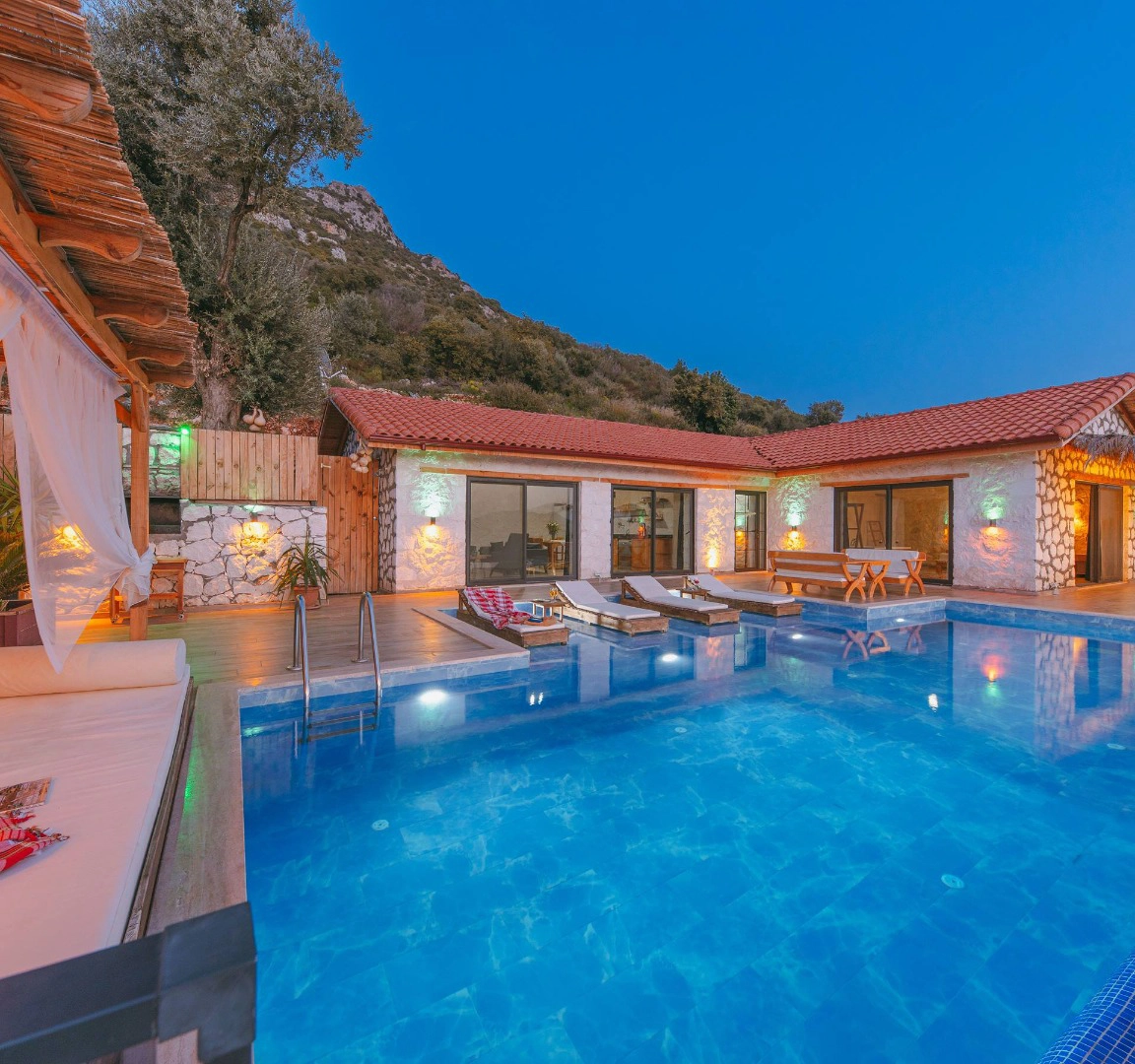 Villa Luvina - Antalya, Kaş, Kalkan/ Akbel - Ana villa fotoğrafı