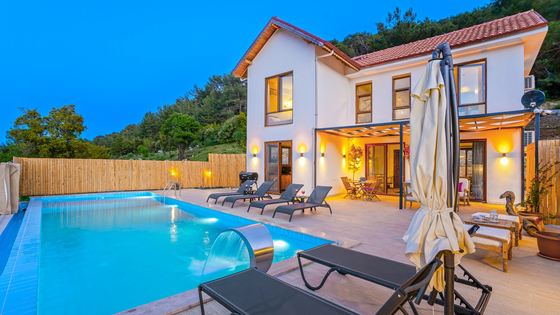 Villa Papel - Antalya, Kaş, Kalkan / Sarıbelen - Ana villa fotoğrafı