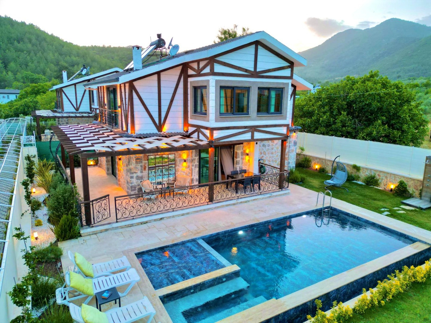 Villa Tulya - Muğla, Fethiye, Yeşilüzümlü - Ana villa fotoğrafı