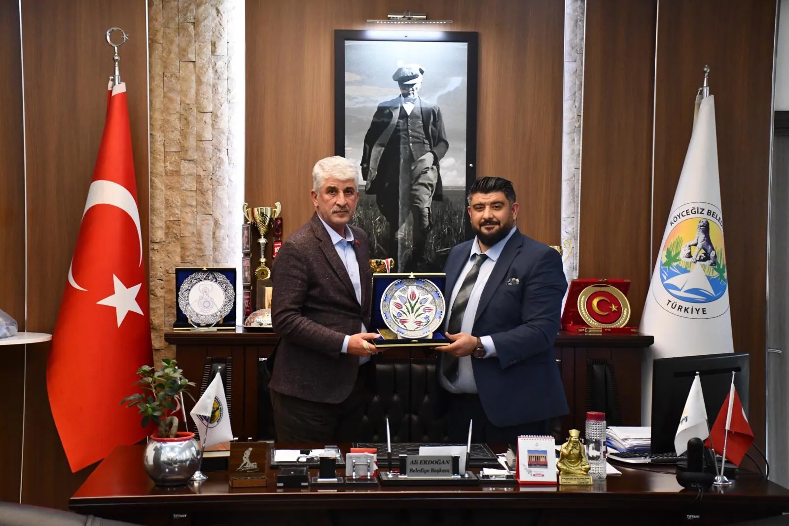 Köyceğiz Belediye Başkanı Ali Erdoğan’a Ziyaretimiz